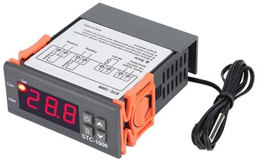 Termostat Regulator de temperatura cu senzor pentru pompa de circulatie, sau racire STC-1000 alimentare 220V - imagine 7